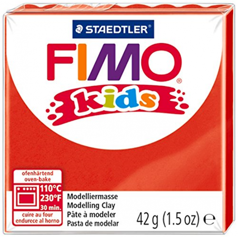 Staedtler - Pasta Fimo Kids 42gr Rosso