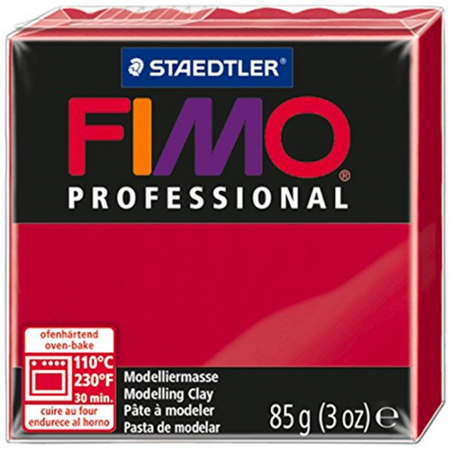 Pasta Fimo Professional Gr.85 29-Carminio