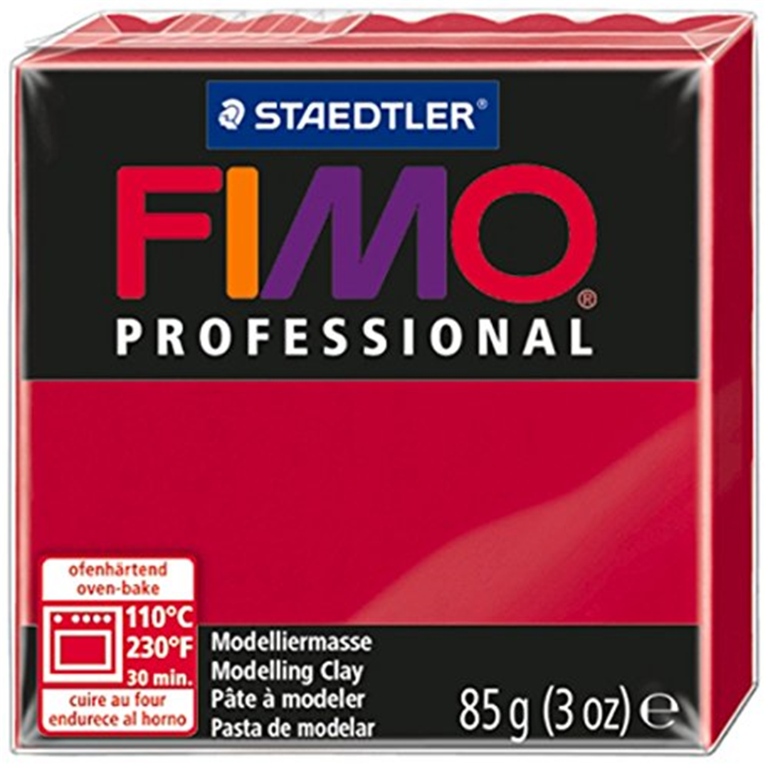 Pasta Fimo Professional Gr.85 29-Carminio