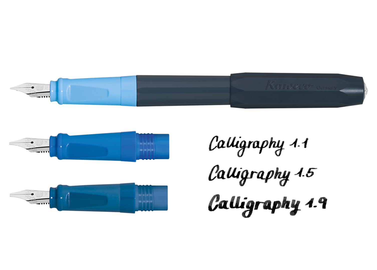 Perkeo Calligraphy Set Blue — immagine 2