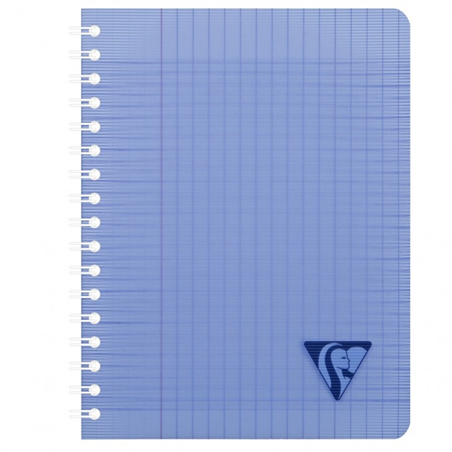 Quaderno Spirale 17x22 100 Pagine Seyes Ppl Colori Assortiti