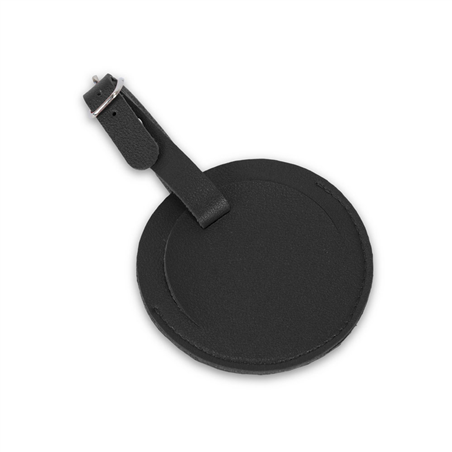Porta Etichetta Rotondo Eugene Per Valigia Black