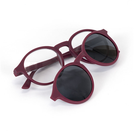 Occhiali Da Lettura Clip On Galileo 1.0 Burgundy