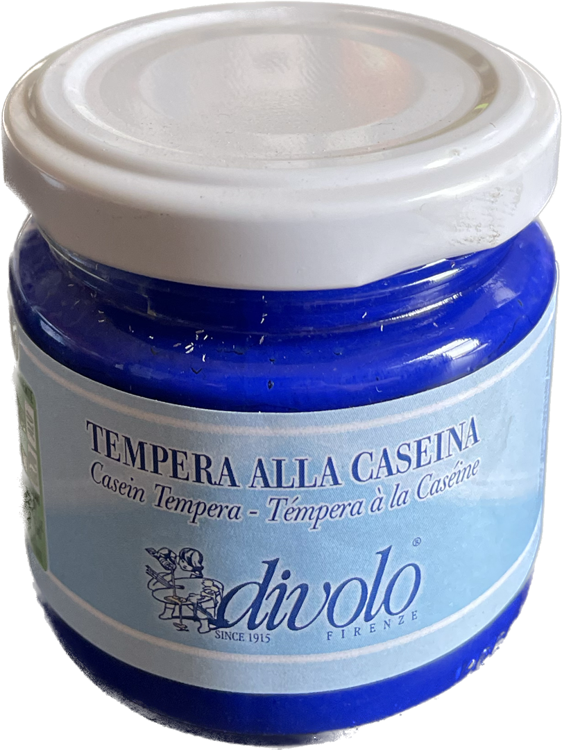 Tempera Alla Caseina 80ml Blu Oltremare — immagine 2
