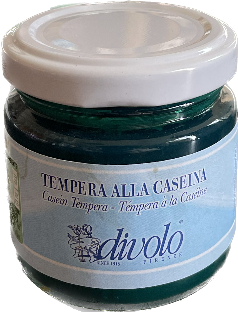 Tempera Alla Caseina 80ml Verde Smeraldo — immagine 2