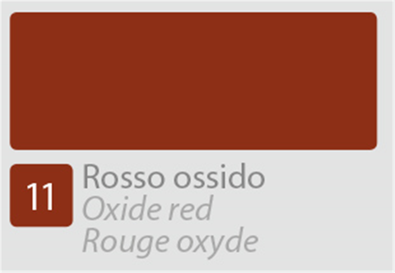 Tempera Alla Caseina 80ml Rosso Ossido