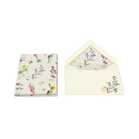 Blocchetto Piccolo 10bus+10cart 8,5x12,4 Wild Flowers