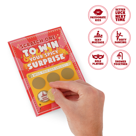 Scratch Off Card -Gratta E Scopri Spicy