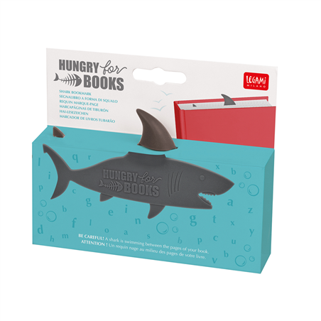 Segnalibro - Hungry For Books - Shark