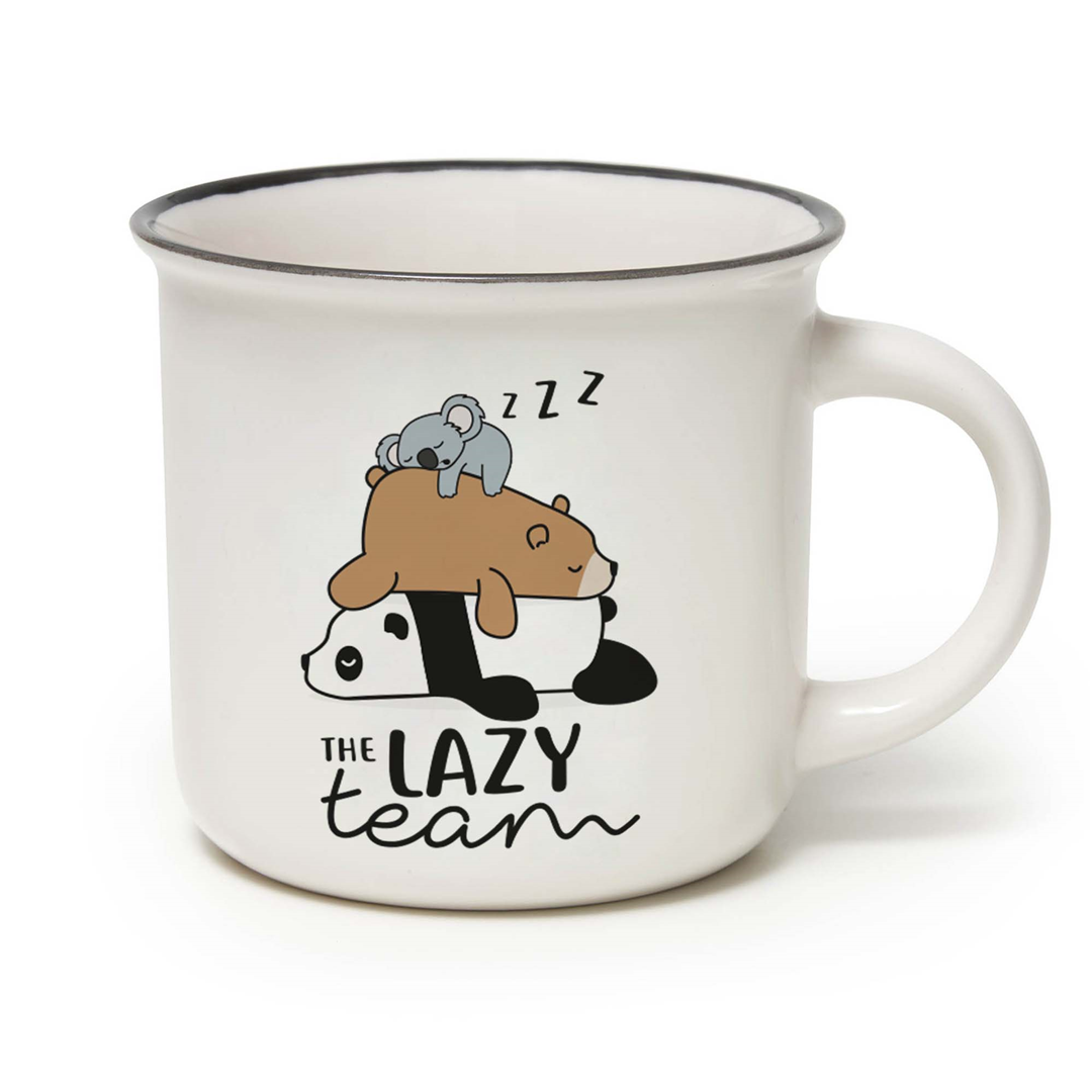 Tazza New Bone China - Cup-Puccino Lazy Team