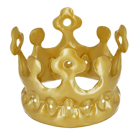 Corona Gonfiabile Party King - Gold - King