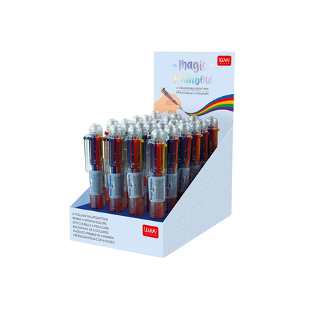 Penna A Sfera 6 Colori - Magic Rainbow Multicolor