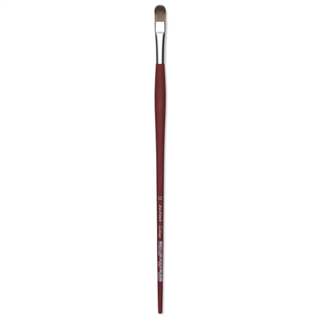Pennello College Serie 8750 N°12 Lingua Di Gatto Manico Lungo
