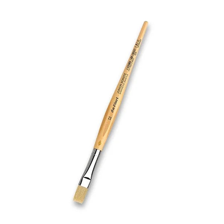 Pennello Junior Borste Serie 329 N. 12 Piatto Manico Corto