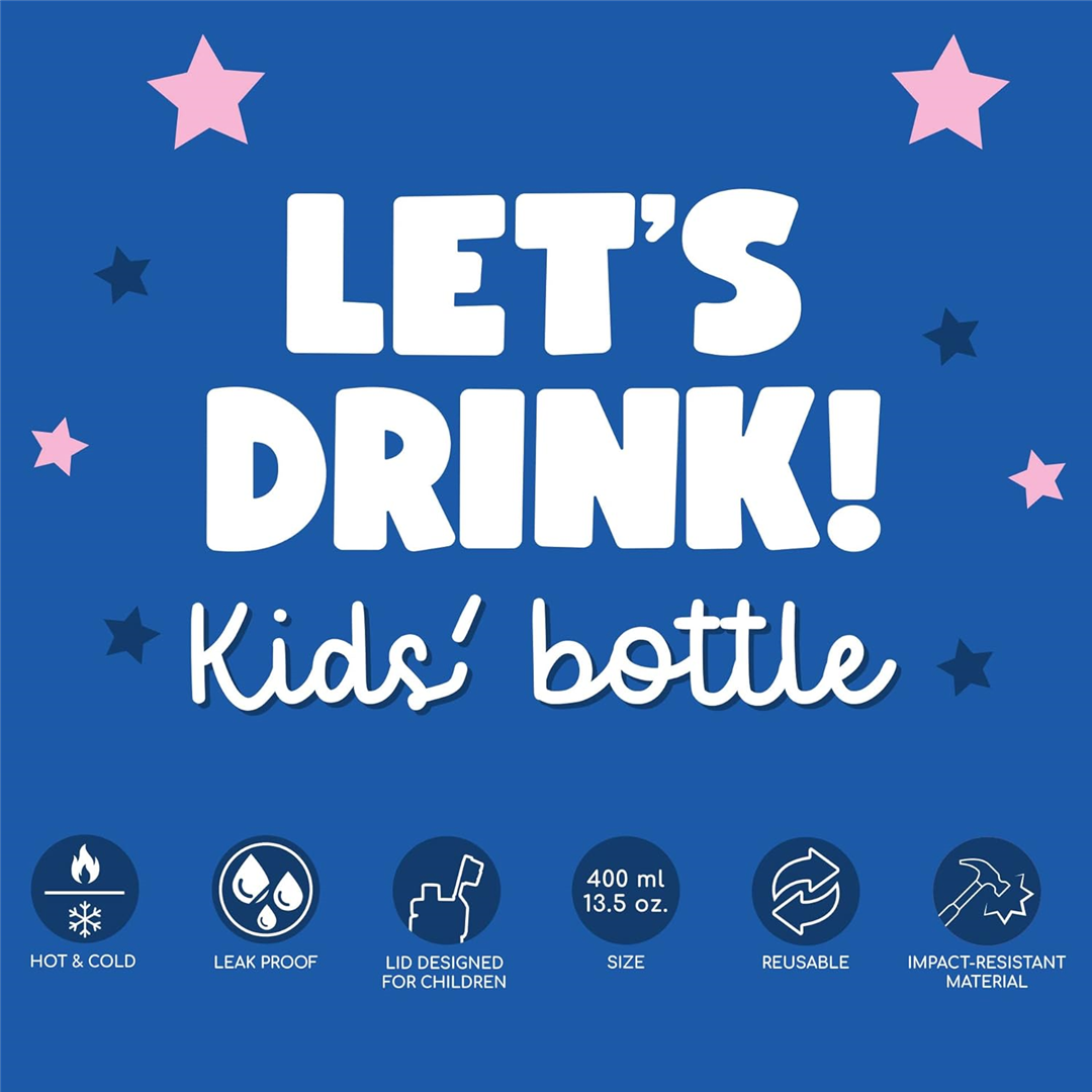 Borraccia Per Bambini - Let'S Drink! Space — immagine 3