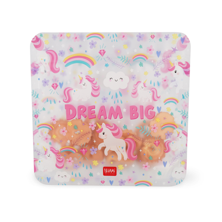 Set 3 Buste Riutilizz. Snack - Snack Bags Unicorn
