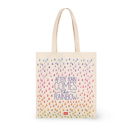 Borsa Di Cotone - Tote Bag 38,5x42 Cm After Rain