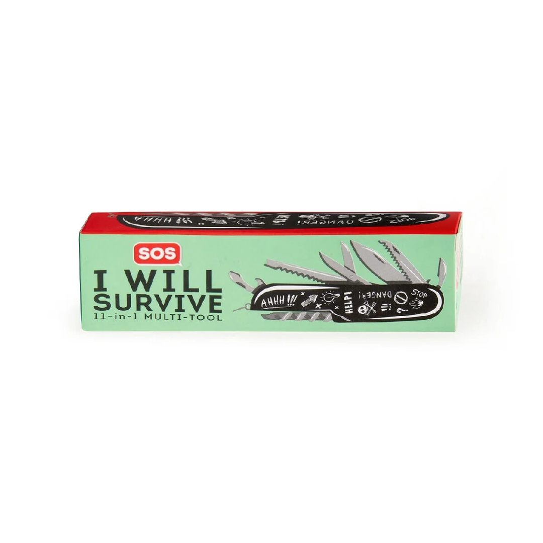 Multifunzione 11 In 1 - Sos I Will Survive 9 X 2,5 X 1,5 Cm — immagine 2
