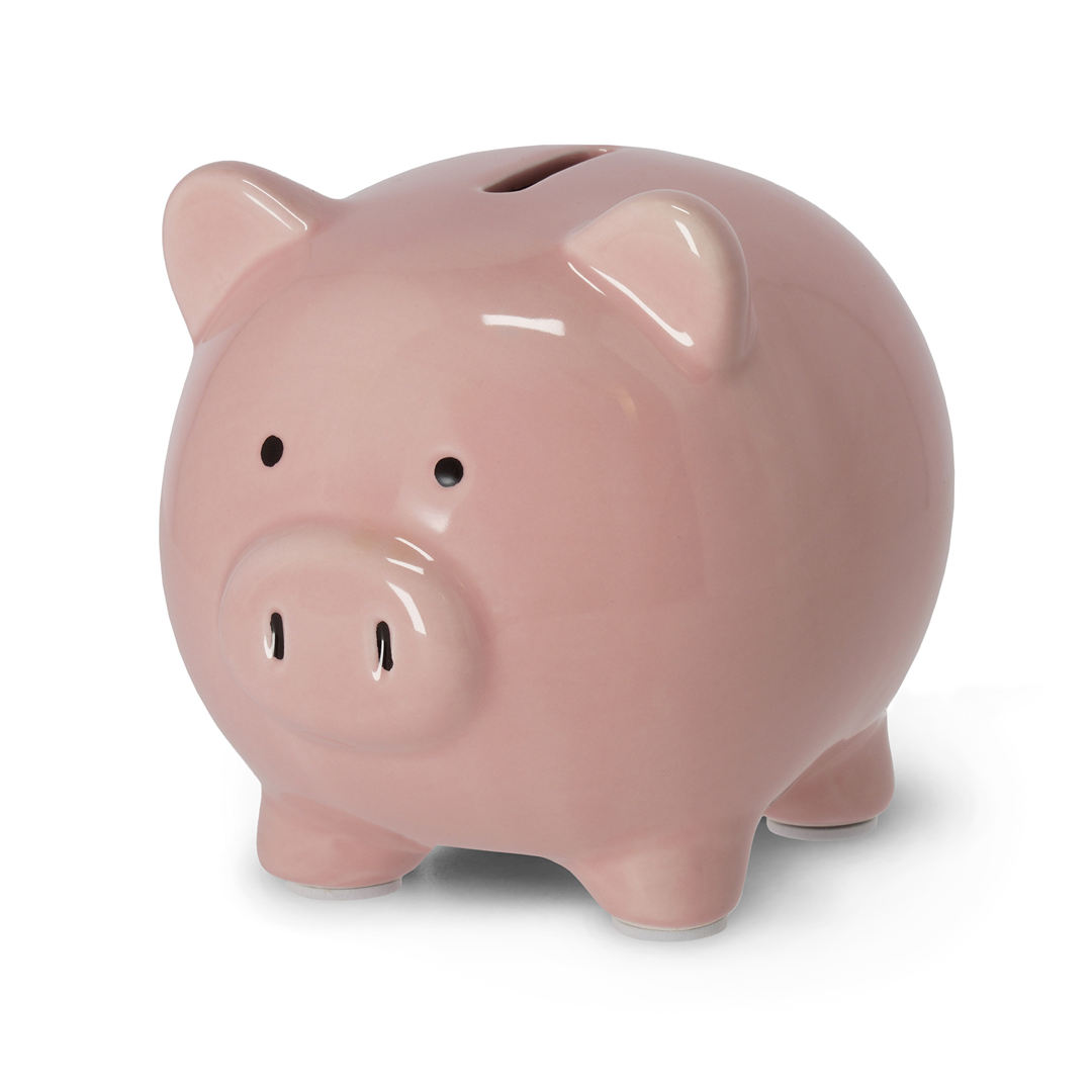Salvadanaio Maiale Coin Bank Happy Piggy