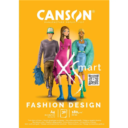 Blocco Xsmart 21x29,7 Cm (a4) Fashion Design