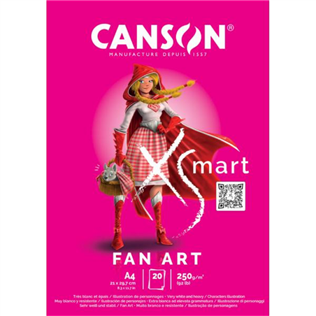 Blocco Xsmart 21x29,7 Cm (a4) Fan Art