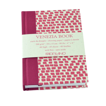 Blocco Venezia Book 10x15 200gr Gr.nat.48fg Carta Accademia