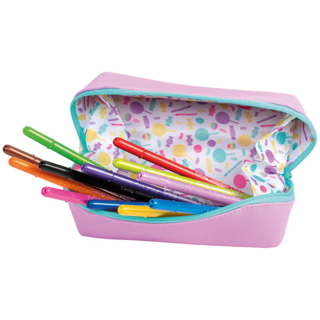 Pochette  Pen 12 Pezzi Candy Collection Grandezza Media — immagine 2