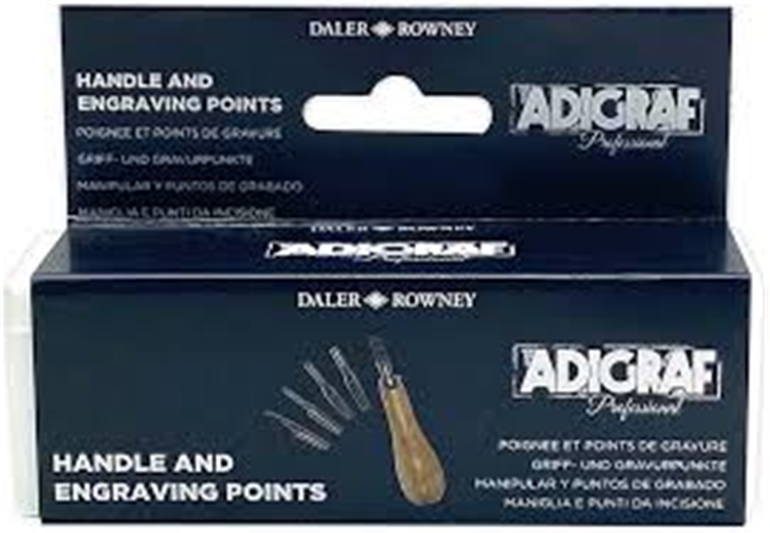 Set Adigraf Professional Manico + 5 Punte — immagine 2
