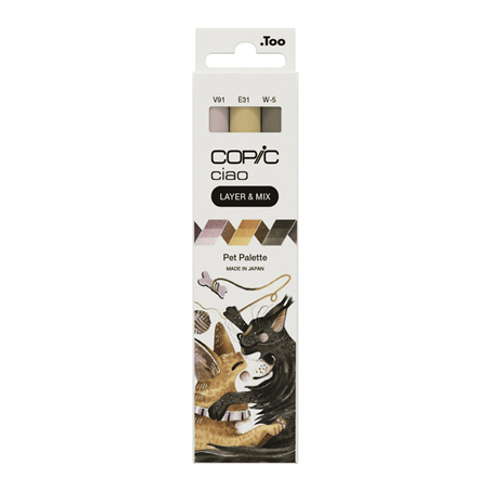 Set  Layer & Mix Ciao Pezzi 3 Pet Palette