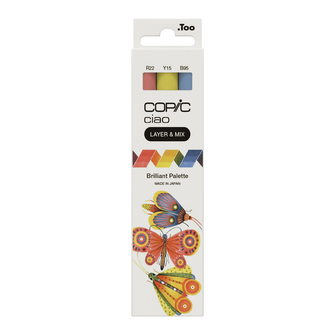 Set Layer & Mix Ciao Pezzi 3 Brilliant Palette