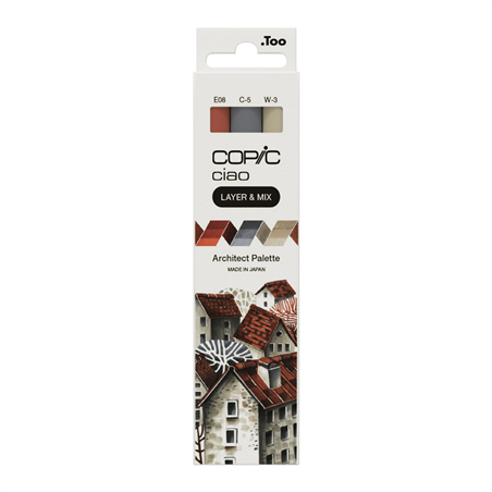 Set  Layer & Mix Ciao Pezzi 3 Architect Palette