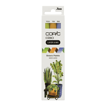Set  Layer & Mix Ciao Pezzi 3 Botanic Palette
