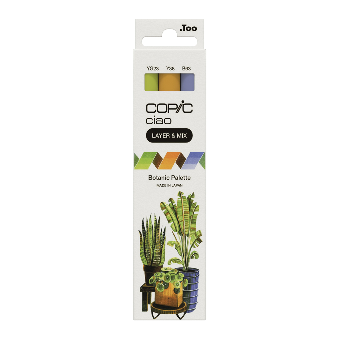 Set Layer & Mix Ciao Pezzi 3 Botanic Palette