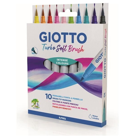 Set 10 Pennarelli  Turbo Soft Brush