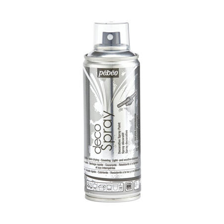 Bomboletta Decospray Cromato 200ml 881-Argento