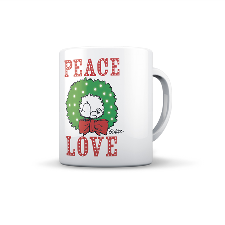 Tazza Mug Snoopy Peace Love