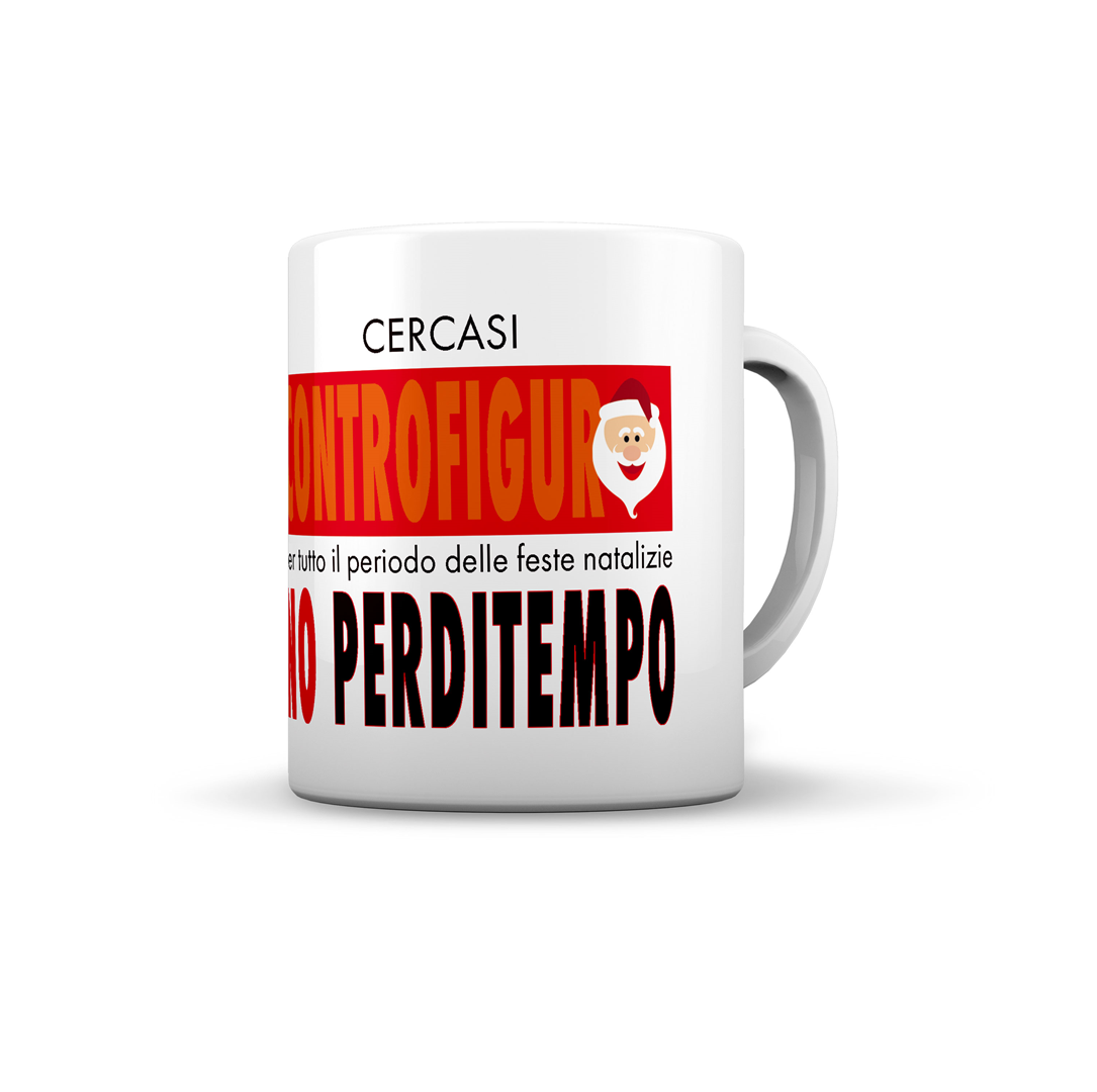 Tazza Mugs Natale Divertente No Perditempo