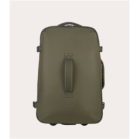 Gommo Trolley Morbido Small Verde Militare