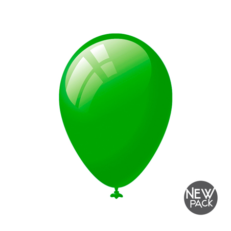 Palloncino Tinta Unita 28cm 16pz Verde