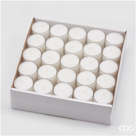 Tealight 50pz Base Trasparente