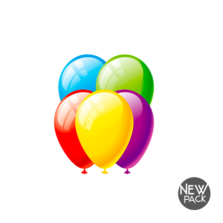 Palloncino Maxi 50cm 6pz Colori Assortiti