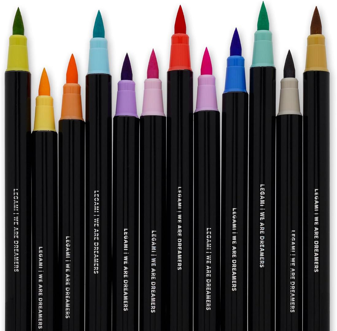 Brush Markers Colori Pastello 12pz — immagine 5