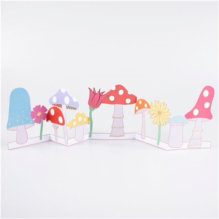 Biglietto Auguri Garland  Mushroom