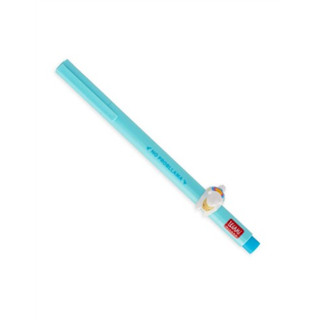 Penna Gel Lovely Friends  Llama Inchiostro Sky Blue