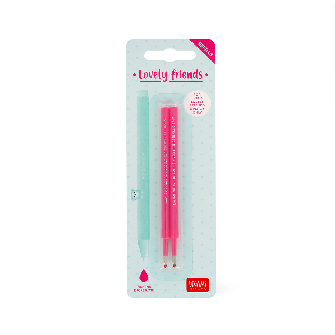 Set Di 2 Refill Per Penna Gel - Lovely Friend Pink