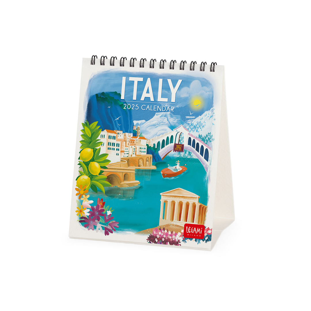 Calendar Table 12x14, 5 Special Edition 2025 Italy Legami