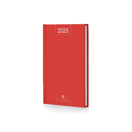 Agenda 7g 17x24 Cm Alfa Rosso