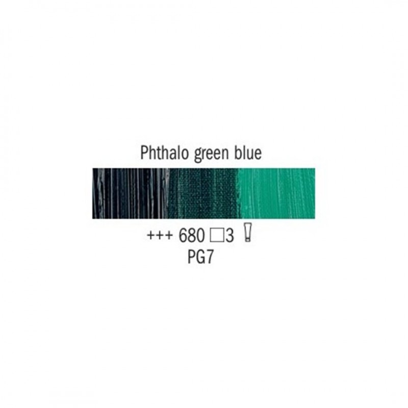 Rembrandt - Oil 40 Ml Tube. 3 Series-680 Phtalo Blue Green