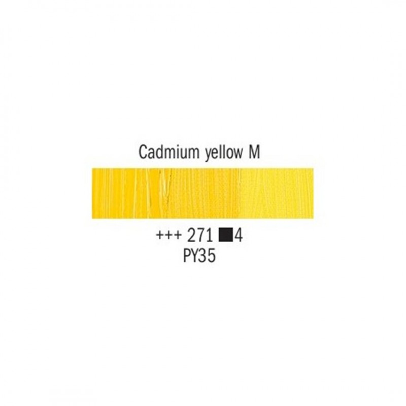 Rembrandt - Oil 40 Ml Tube. Series 4-Cadmium Yellow Medium 271