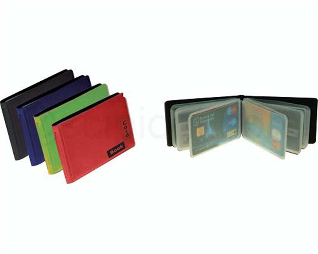Portacard 12 Scomparti Colori Assortiti